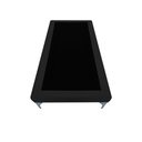 Ver imagem 2 de Cama Montessoriana Adulto Oriental Premium Solteiro Veludo Preto