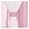 Cortina de Voal quarto bebê 4,00 x 2,80 Juvenil COR: Rosa - 2