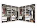 Ver imagem 2 de Closet Casal Duplo 100% MDF BP 277x277cm 12 Gavetas Sion Branco