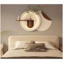 Ver imagem 1 de Quadro Decorativo Led Controle Bateria 9v Lotus Decor Q8 - Nude
