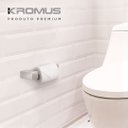 Ver imagem 4 de 2 Kits Acessórios Banheiro Quadratus 5 Peças Toalheiro 60cm Inox Q5002