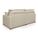 Ver imagem 3 de Sofá Retrátil Reclinável com Molas Ensacadas Osíris Tecido Linho 2,30m