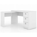 Ver imagem 3 de Conjunto Completo para Escritório 06 Peças Branco - Tecno Mobili