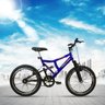 Bicicleta Infantil Aro 20 Aero Freios V-Break 21v Quadro Aço MB 500 Azul Preto - Mega Bike - 2