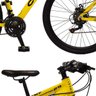 Bicicleta Esportiva Aro 29 Shimano 21 Marcha Suspensão Freio a Disco 531 Quadro 18 Alumínio - 5