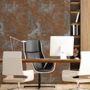 Ver imagem 3 de Papel de Parede Ferrugem Aço Cortein-60x300cm