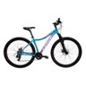 Bicicleta Aro 29 Freio Disco Mecânico Angel 15.5 Suspensão Aço Shimano 21v Azul Rosa - Lotus - 1