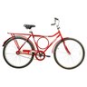 Bicicleta Aro 26 Freio Contra Pedal Quadro Aço Mega Barra Vermelho - Mega Bike - 1