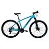 Bicicleta Aro 29 Freio Disco Mecânico Quadro 15.5 Suspensão Aço Shimano 21v Azul Preto - Lotus - 1