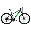 Ver imagem 1 de Bicicleta Aro 29 Freio Hidráulico Shimano Altus Quadro 19 21v Preto Verde - Lotus