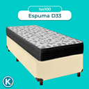 Ver imagem 4 de Cama Box Bau + Colchão Solteiro D33 Iso100 Ortobom
