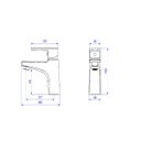 Ver imagem 3 de Monocomando Lavatório Mesa Bica Baixa Level Red Gold 2875.GL