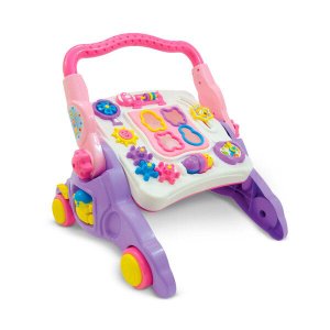 Andador Infantil Menina 4 em 1 Maral - Segurança e Diversão para Os Primeiros Passos