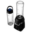 Ver imagem 5 de Blender Oster Power To Go Preto Obld700 700w 220v