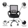 Cadeira de Escritório Begonia Tela Mesh Ergonômica Giratória Preto - 4
