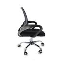 Ver imagem 5 de Cadeira de Escritório Begonia Tela Mesh Ergonômica Giratória Preto