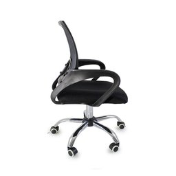 Cadeira de Escritório Begonia Tela Mesh Ergonômica Giratória Preto - 5