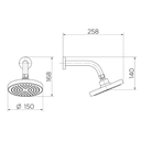 Ver imagem 2 de Chuveiro Luxo Docol Eden Cromado 985706
