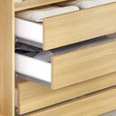 Ver imagem 4 de Guarda Roupa Casal Valencia 6 Portas 6 Gav com Pés Teka/onix