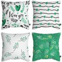 Ver imagem 1 de Capas De Almofada Dado Decor 40x40 - Kit Com 4 Unidades