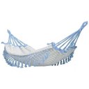 Ver imagem 1 de Rede Baby Bebê para Berço 100% Algodão Puro Azul