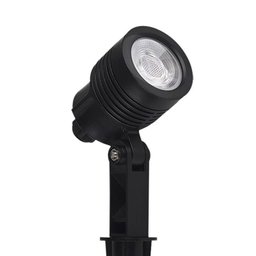 Espeto para Jardim Germany Clear Led 3W Bivolt Preto Luz Verde - 2