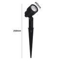 Ver imagem 3 de Espeto para Jardim Germany Clear Led 3W Bivolt Preto Luz Verde