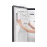 Geladeira/Refrigerador Side By Side 601L Inox GC-L247SLUV - 220V - 5