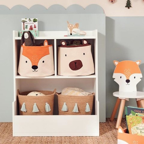 Estante Organizadora Fox 100% Mdf (brinquedos Infantil) Woodcore