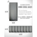Ver imagem 4 de Kit 8 Módulos Cabeceira de Cama Box Casal Queen Estofada  1,60mx45cm 