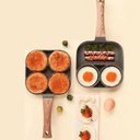 Ver imagem 5 de Frigideira 3 Divisórias Antiaderente Elétrico Gás sem Óleo