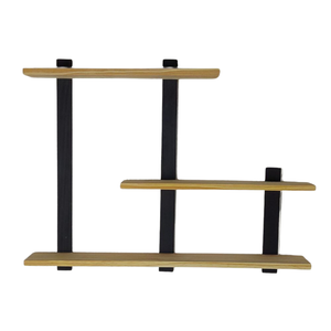 Prateleira Tripla Organizador Madeira Maciça Pinus