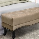 Ver imagem 6 de Puff Recamier Retro Vic 140cm Suede 1101 Ezz