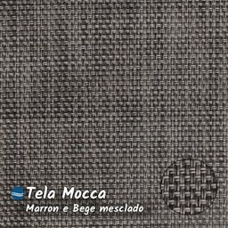 Kit 4 Cadeira Jantar Gourmet Alumínio Marrom Tela Mocca - 3