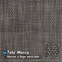 Ver imagem 2 de Banqueta Alta Bancada Alumínio Marrom Tela Mocca