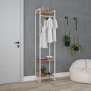 Ver imagem 3 de Estante Closet c/03 Prateleiras Dynamica 45 cm Est.Branca