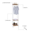 Ver imagem 4 de Estante Closet c/03 Prateleiras Dynamica 45 cm Est.Branca