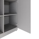 Ver mais imagens de Armário Alto Escritório 120cm 2 Portas 9 Prateleiras F5