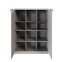 Ver imagem 6 de Armário Alto Escritório 120cm 2 Portas 9 Prateleiras F5