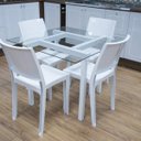 Ver imagem 2 de Conjunto 4 Cadeiras de Plástico Polipropileno Empilhável Hydra Plus