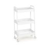 Carrinho Multiuso Organizador 3 Prateleiras - Branco - 1