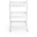 Ver imagem 4 de Carrinho Multiuso Organizador 3 Prateleiras - Branco