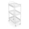 Carrinho Multiuso Organizador 3 Prateleiras - Branco - 3
