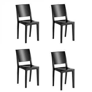 Conjunto 4 Cadeiras em Polipropileno Hydra Plus