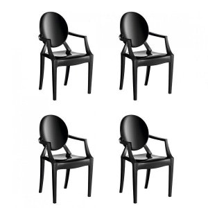 Conjunto 4 Cadeiras em Polipropileno Wind Plus