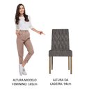 Ver imagem 5 de Kit 2 Cadeiras de Jantar 4256 Rustic/silver Madesa