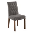 Ver imagem 3 de Kit 2 Cadeiras de Jantar 4256 Rustic/silver Madesa