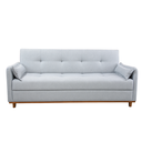 Ver imagem 2 de Sofa Iris 2.10 Bau e Cama Nobly Veludo Bege