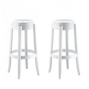 Ver imagem 1 de Conjunto 2 Banquetas em Polipropileno Shine Plus