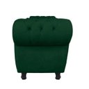 Ver imagem 2 de Sofá Retrô com Baú Grécia Namoradeira Calçadeira Suede - D'Rossi - Verde